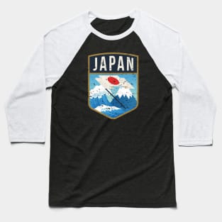 Japan Nature Emblem Baseball T-Shirt